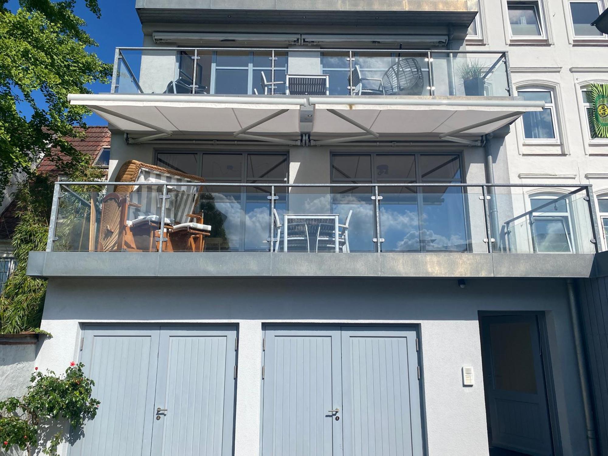Innenstadt-Oase Im Kapitaensviertel Фленсбург Екстер'єр фото